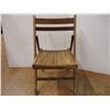 Image 3 : (3) Wooden Folding Chairs