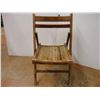 Image 4 : (3) Wooden Folding Chairs