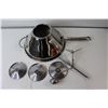 Image 6 : Wall Clock, Binders, Poly Envelopes, Stainless Steel Food Grinder