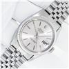Image 2 : Rolex Mens Stainless Steel Silver Index Datejust Wristwatch 36MM