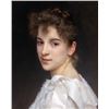 Image 1 : William Bouguereau  - Portrait of Gabrielle Cot