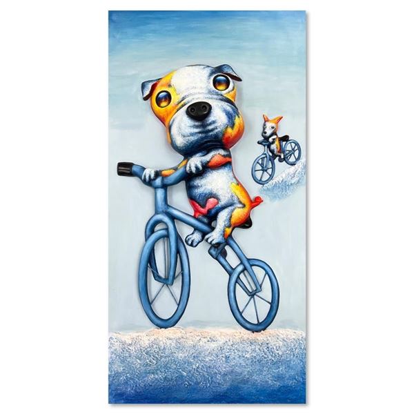 Biking Brothers by Wang, ZhiWu