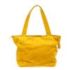 Chanel Yellow Leather Vintage CC Shoulder Bag