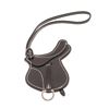 Image 1 : Christian Dior Black Leather So Saddle Charm