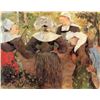 Image 1 : Paul Gauguin - The Dance of 4 Women of Breton