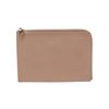 Image 1 : Louis Vuitton Taupe Leather Pochette Jules PM Cluch