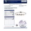 Image 4 : 9.24 ctw E-F COLOR Diamond 14K White Gold Tennis Bracelet