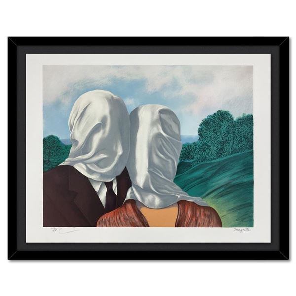 Les Amants (The Lovers) by Rene Magritte (1898-1967)