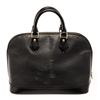 Image 1 : Louis Vuitton Black Epi Leather Alma Satchel Bag