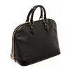 Image 3 : Louis Vuitton Black Epi Leather Alma Satchel Bag