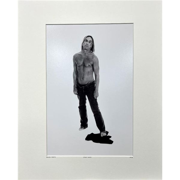 Iggy Pop Xavier Martin "Your Blood" Godfather of Punk Singer CelebrityYellowKorn