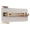 Image 3 : Chanel Silver Large Hair Barrette Accessories