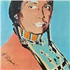 Image 3 : The American Indian Series (Blue) by Warhol (1928-1987)