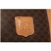 Image 6 : Celine Macadam Pattern Logo Embossed Big Boston Bag Brown