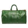 Image 1 : Louis Vuitton Green Epi Leather Keepall 50