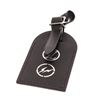 Image 1 : Louis Vuitton Black Leather Fragment Luggage Tag