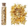 Image 4 : Gift From Heaven - Assayers Glass Jar of .999 Fine Gold Leaf Flakes w/ Giclee Display Art Card & COA