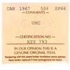 Image 2 : Canada 1967 Silver 50 cents SP66 ICCS1