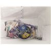 Image 1 : BAGGIE WITH VARIOUS HOCKEY ITEMS (PLAYOFFS PUCK AND TROPHY +)