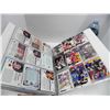 Image 5 : MSD AGVEI BINDER WITH TRADING CARDS AND NHL STICKERS