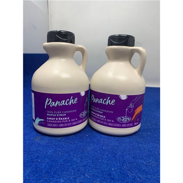 Panache Pure Canadian Maple Syrup (2 x 500ml)