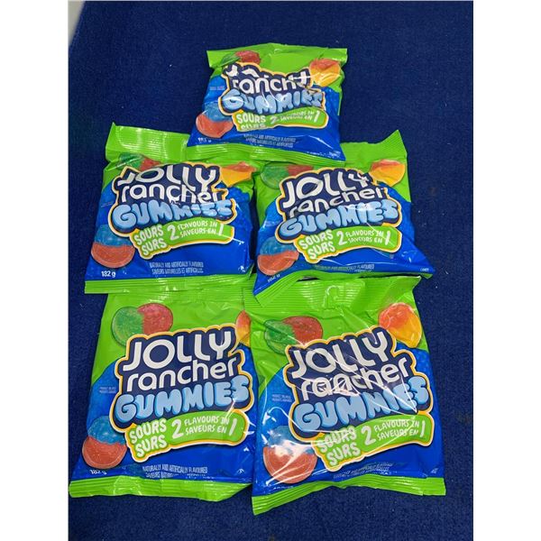 Jolly Rancher Gummies Sours (5 x 182g)