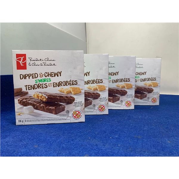 Dipped & Chewy S'mores Granola Bars (4 x 5)