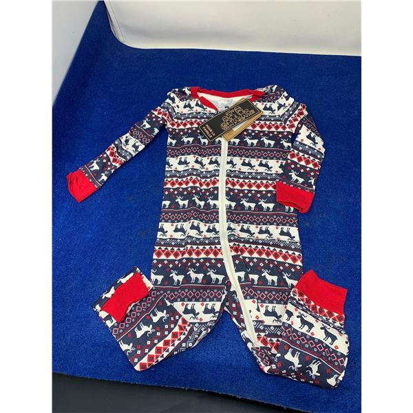 Wind River 6-12mth Zip-up Pajamas