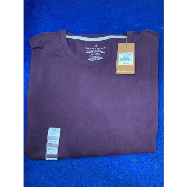 Denver Hayes Tall 50 Wash Classic Fit Tee (XLT)