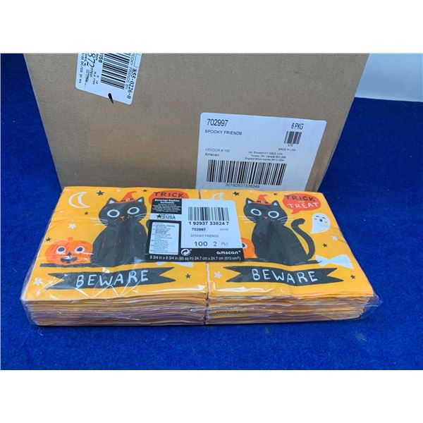 Spooky Friends 2ply Napkins (6 x 100)