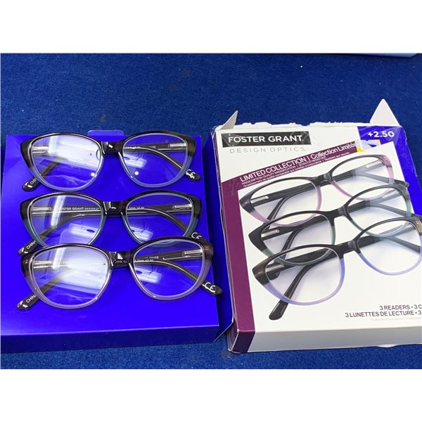Foster Grant Readers Reading Glasses 3pk (2.50)