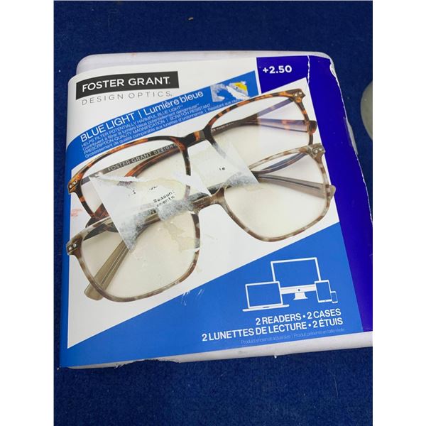 Foster Grant Readers Reading Glasses 2pk (2.50)