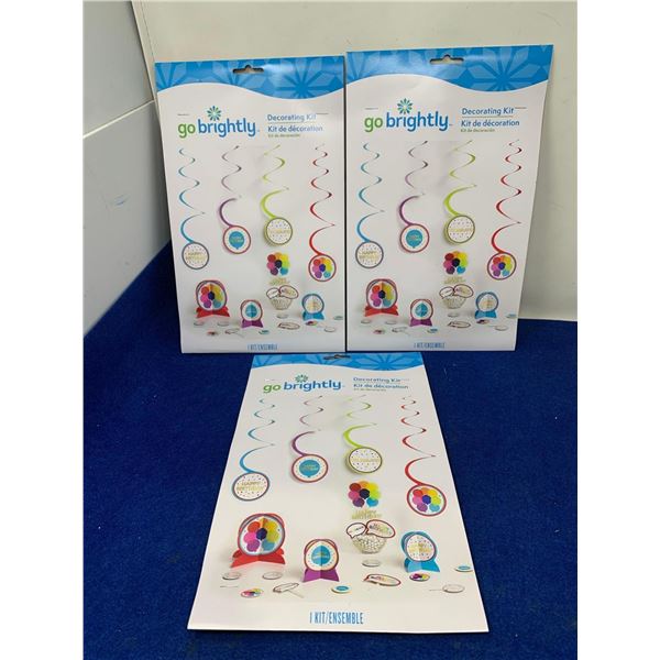 Go Brightly Decorating Kit (3ct)