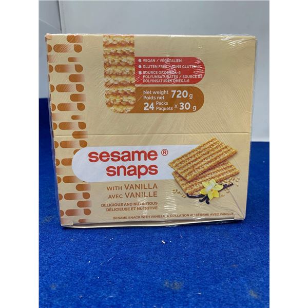 Sesame Snaps with Vanilla (24 x 30g)