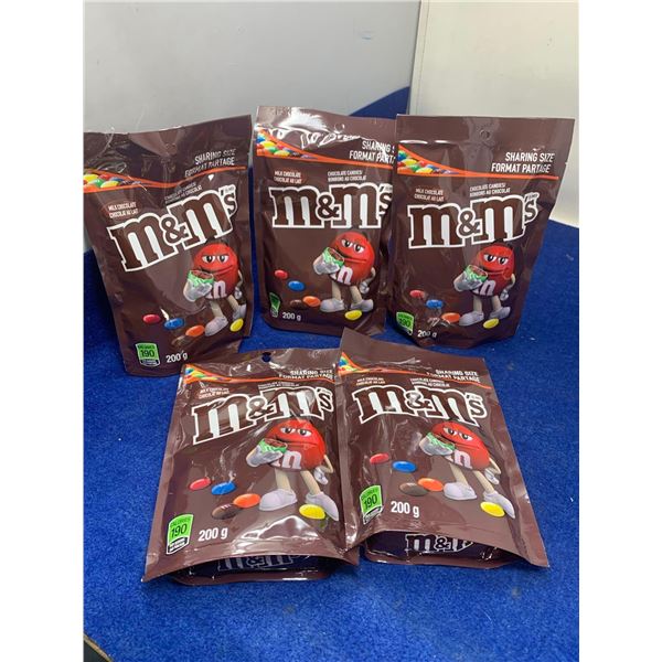 Milk Chocolate M&M Candy (5 x 200g)