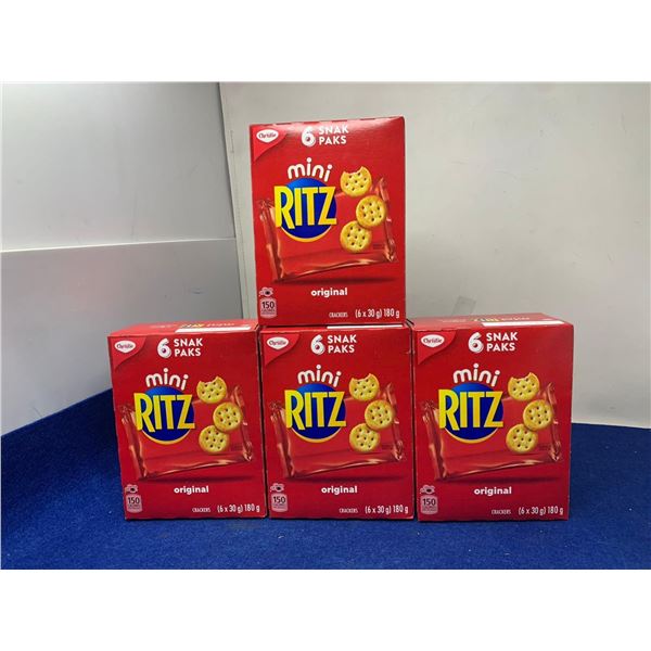 Mini Ritz Original Snak Paks (4 x 6)
