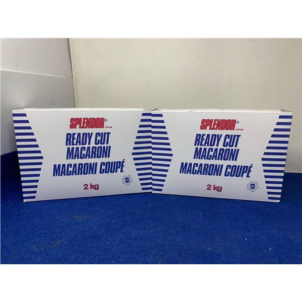 Splendor Ready Cut Macaroni (2 x 2kg)
