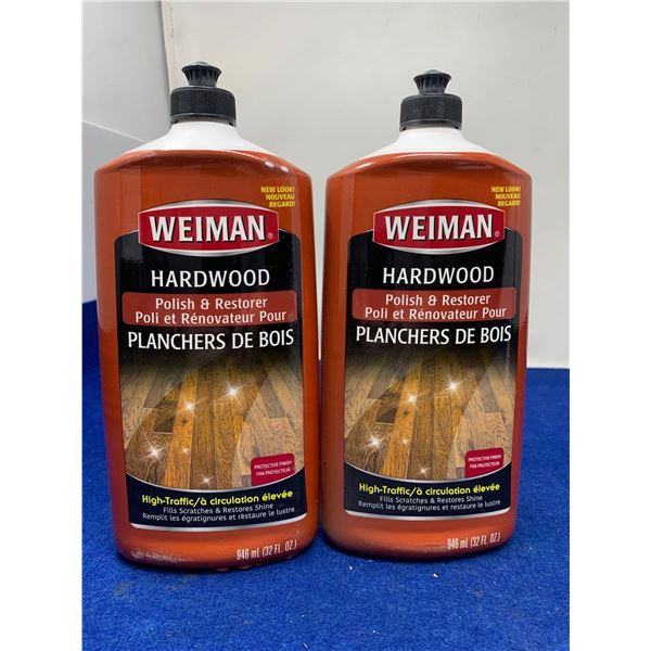 Weiman Hardwood Polish & Restorer (2 x 946ml)