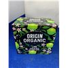 Image 1 : Origin Organic Lime Sparkling Water (6 x 355ml)