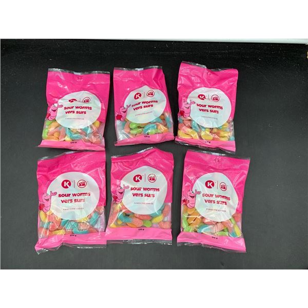 Circle K Sour Worms (6 x 170g)