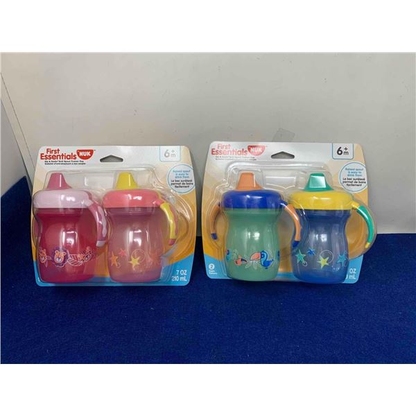 First Essentials Nuk Soft Spout Trainer Cup (4ct)
