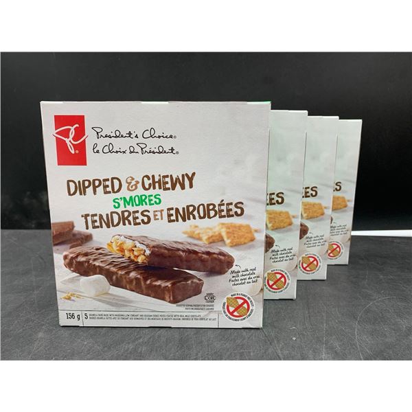 Dipped & Chewy S'Mores Granola Bars (4 x 5)