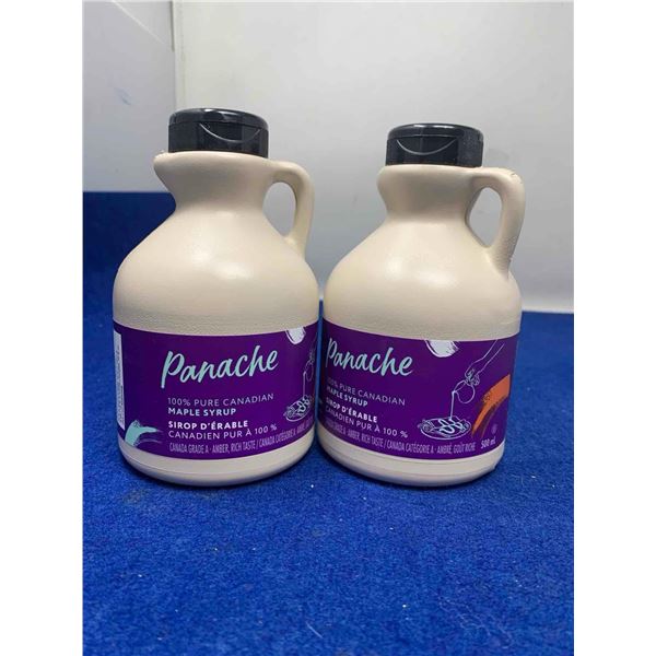Panache Pure Canadian Maple Syrup (2 x 500ml)