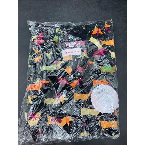 White Cross Scrubs Top (XXL)