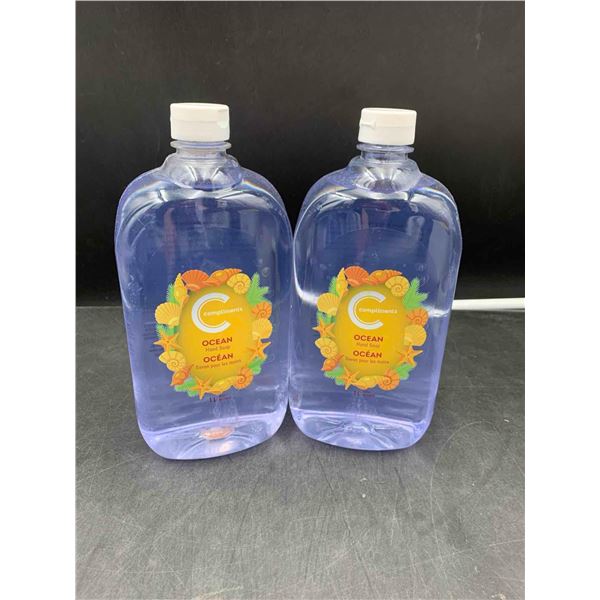 Compliments Ocean Hand Soap (2 x 1L)