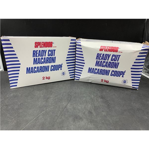 Slendor Ready Cut Macaroni (2 x 2kg)