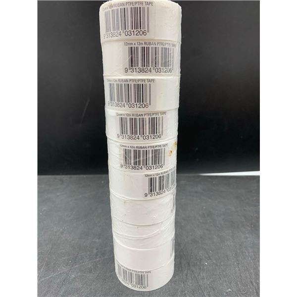 12mm x 12m Ruban PTFE Tape (10ct)