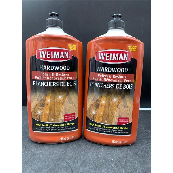 Weiman Hardwood Polish & Restorer (2 x 946ml)