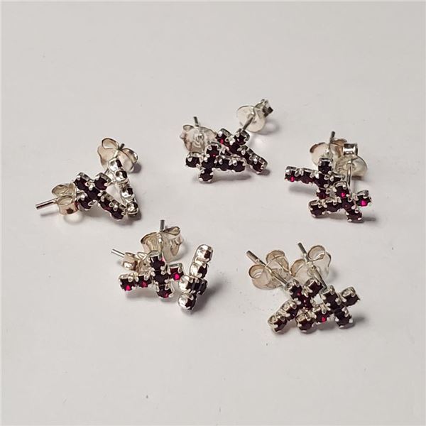 $80 Silver Pack Of 5 Paris Cz Set
