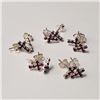 Image 1 : $80 Silver Pack Of 5 Paris Cz Set